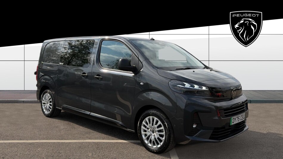 Peugeot Expert E-L1 100kW 75kWh Asphalt Crew Van Auto